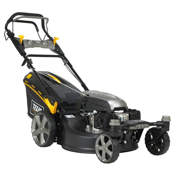 Benzin Rasenmäher Texas ZT 5110TR/W – 51 cm Schnittbreite, 196 cm³ Motor, Zero Turn mit Radantrieb und Mulchfunktion