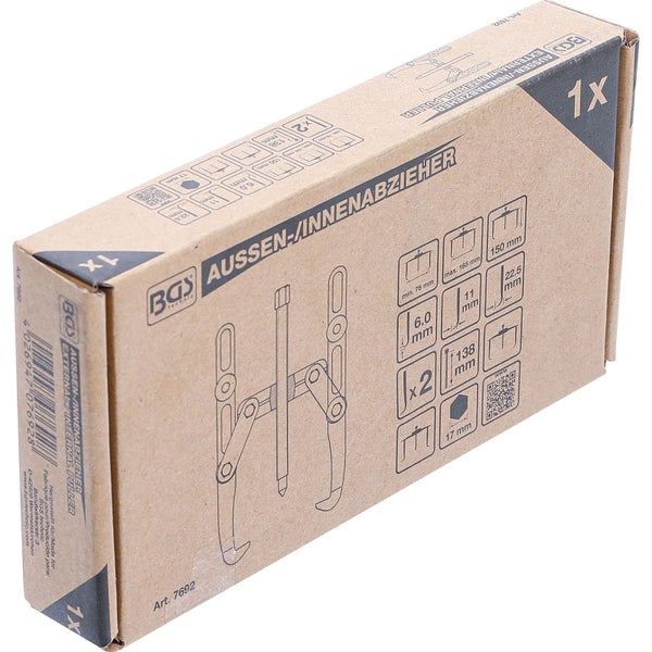 BGS technic Außen Innenabzieher im Karton