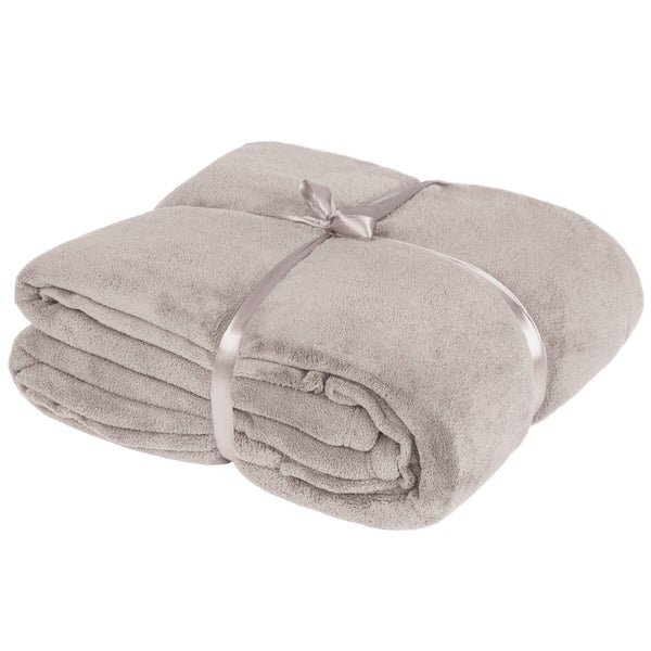 2er Set Kuscheldecke mit Ärmeln tectake  inklusive Tasche auf der Vorderseite 170 x 200 cm grau