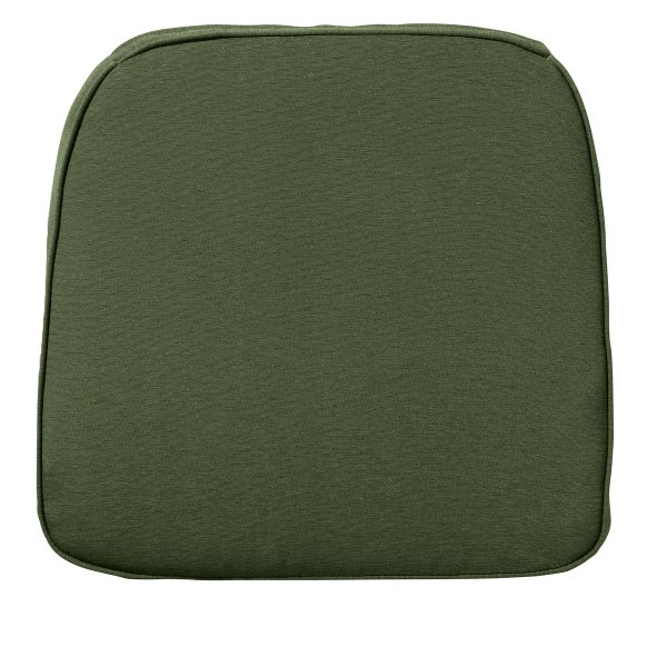 Sitzkissen Korbgeflecht Panama grün - ca. 48x48 cm - 4er-Set