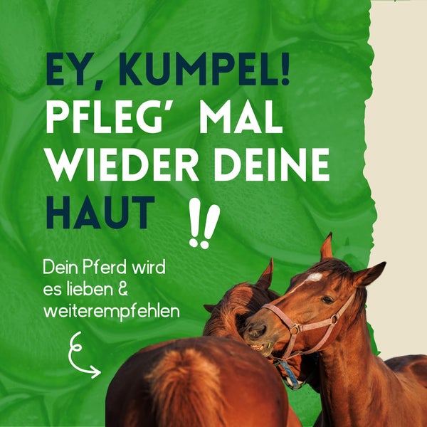 nimo® Pferde Hautpflegespray • mit Aloe Vera und Panthenol gegen Juckreiz und gereizte Haut