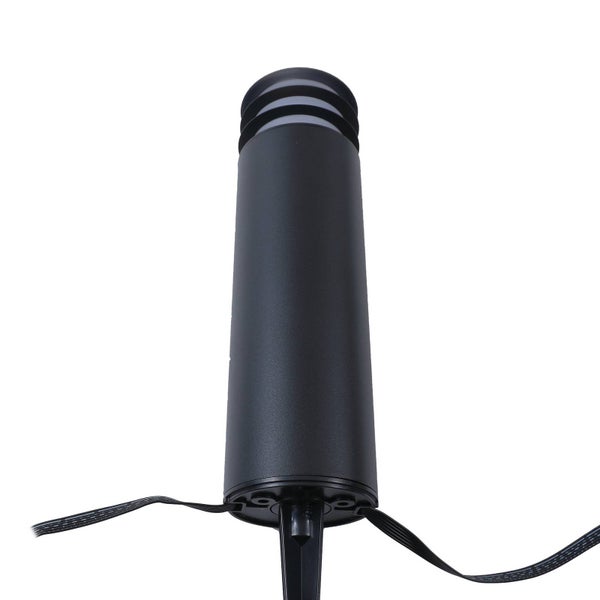 Lindby LED Smart Home Wegbeleuchtung Garten Kaelo dimmbar (Modern) in Schwarz (3 flammig, )