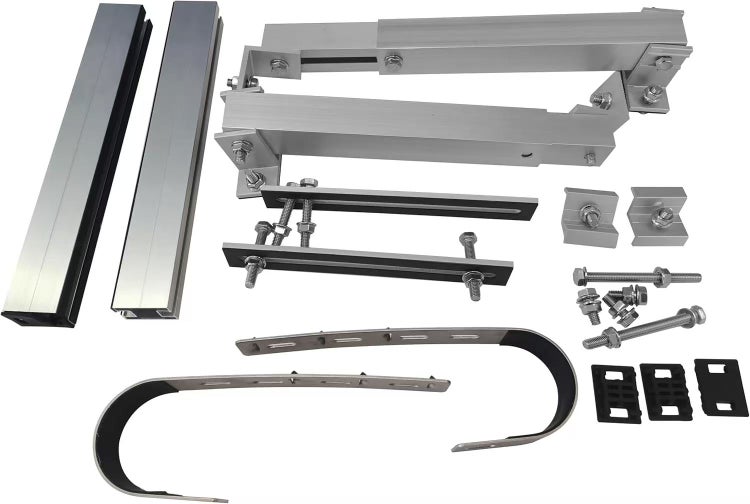 Balkonkraftwerk Set inkl. 600W Micro Wechselrichter, 2 Halterung, Stromkabel und Solarkable, 0% Mwst.