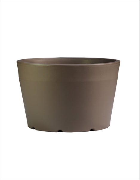 Pflanzgefäß COLO 63 L, Durchmesser 63cm, 105 l Volumen, taupe, Pflanzkübel, Pflanztopf