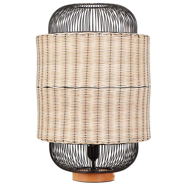 Tischleuchte TANGANYIKA Rattan Naturfarben