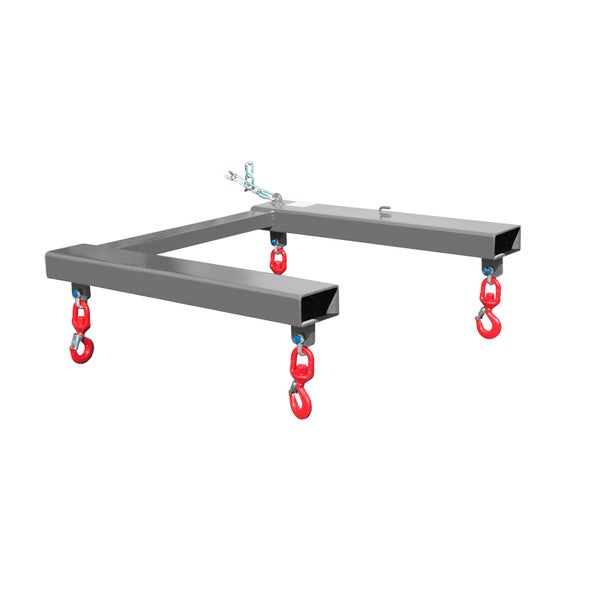 Traverse mit Haken für Hebezeuge