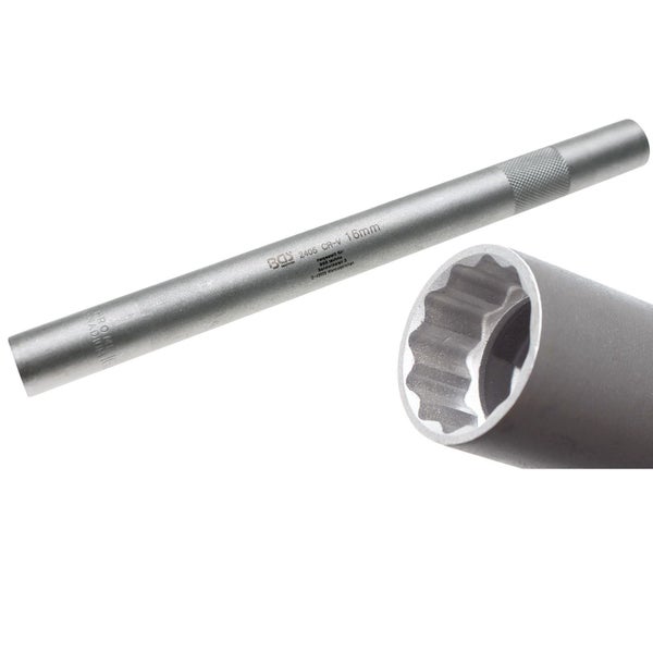 Steckschlüssel-Einsatz 16 mm aus Chrom-Vanadium-Stahl