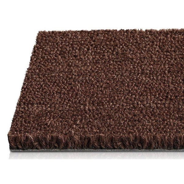 FLOORDIREKT Fußmatte Kokos - Eingangsmatte aus Kokos - Fußabtreter - Braun - 17 mm - 40 x 60 cm