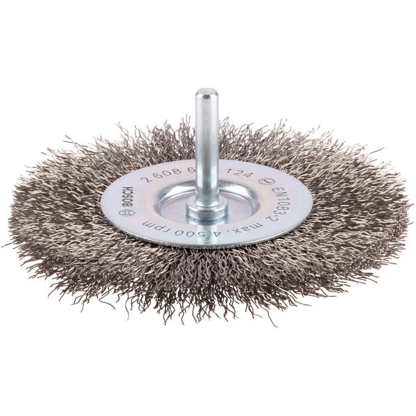 Bosch PRO Stainless Steel clean Scheibenbürste 100 x 0,30 mm gerader Schaft - 2608622124