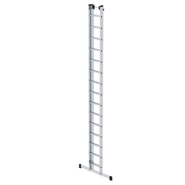 PROREGAL Sprossen-Schiebeleiter mit Standard-Traverse 2 x 15 Sprossen