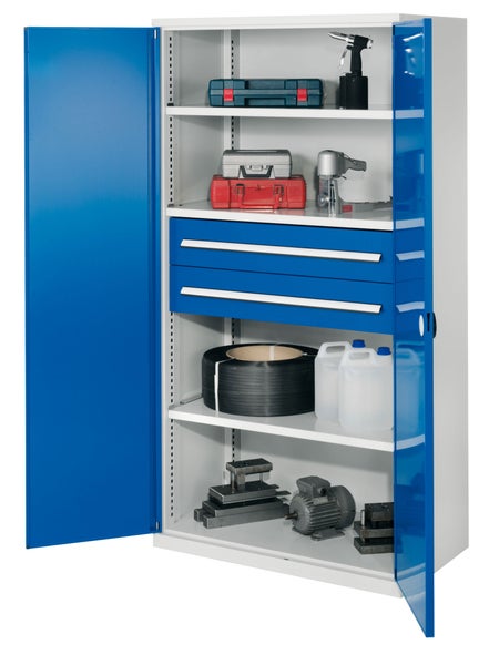 Werkzeugschrank mit Werkzeug und Zubehör