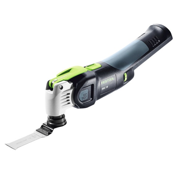 Festool VECTURO OSC 18 E-Basic Akku Oszillierer 18 V Starlock Max Brushless + 1x Akku 4,0 Ah + Systainer - ohne Ladegerät