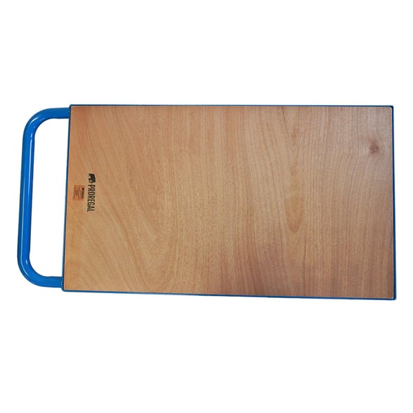 Transportroller mit Holzplatte und Griff