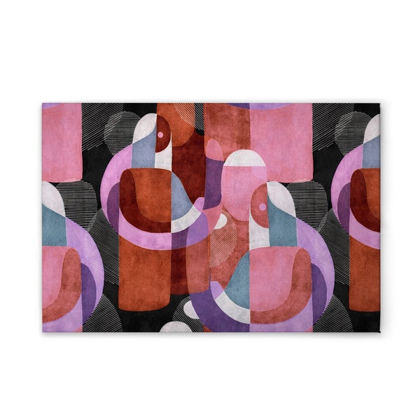 Teppich mit abstraktem Design