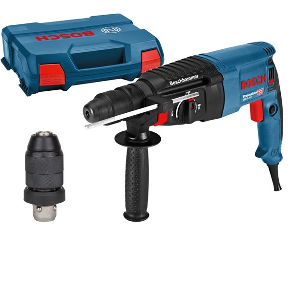 Bosch Bohrhammer GBH 2-26 F mit SDS plus 830 W im Handwerkerkoffer - 06112A4000