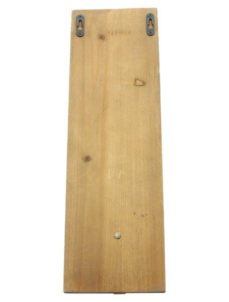 FRANK FLECHTWAREN | Wandkerzenhalter Stilmix, HOLZ, METALL, H: 45 cm