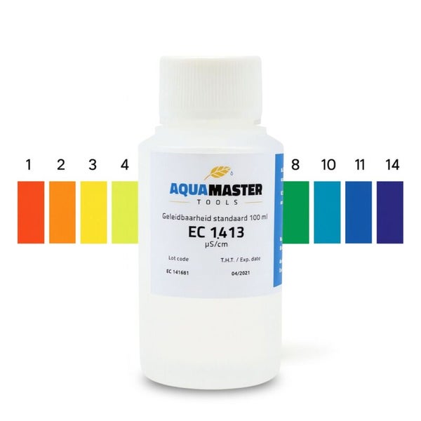 Aquamaster Tools Kalibrierflüssigkeit EC 1413 µS/cm