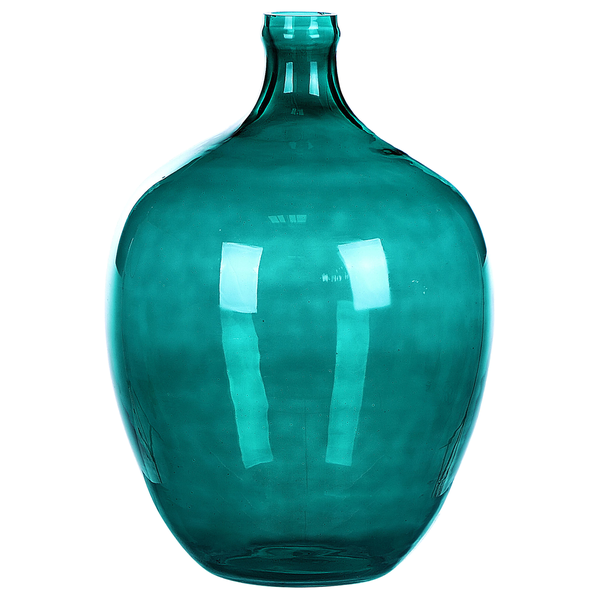 Blumenvase ROTI Glas 39 cm Türkis | HORNBACH