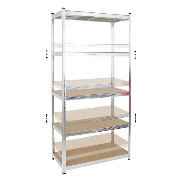 PROREGAL Schwerlastregal Giant Ragnar HxBxT 200 x 100 x 50 cm Fachlast 175 kg Verzinkt
