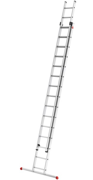 Aluminium-Schiebeleiter mit Sprossen