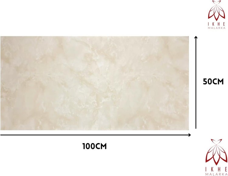 Marmor Imitat Paneelen aus Polystyrol XPS Styropor Deckenpaneelen Wandpaneelen 3mm dick - 100x50cm 0,5m² 18XL