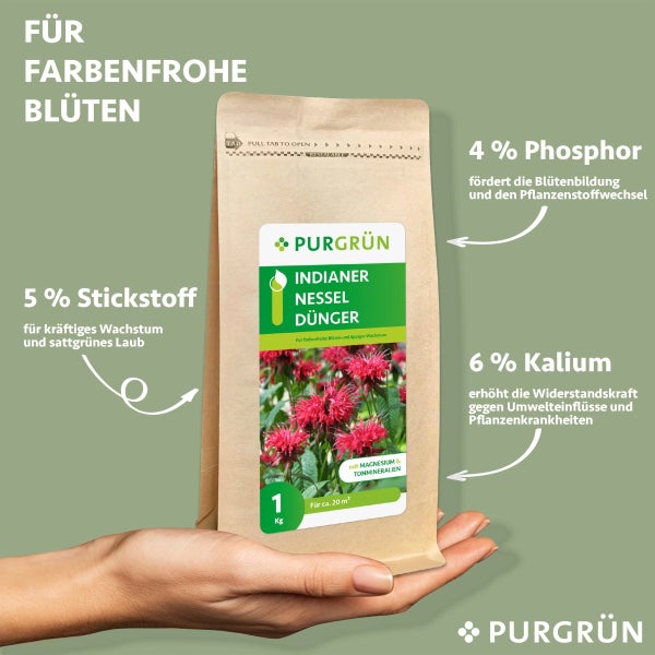 Purgrün Indianernessel-Dünger 1 kg