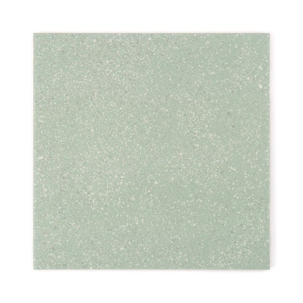 Quadratische Fliese mit gesprenkelter Terrazzo Optik für Boden oder Wand