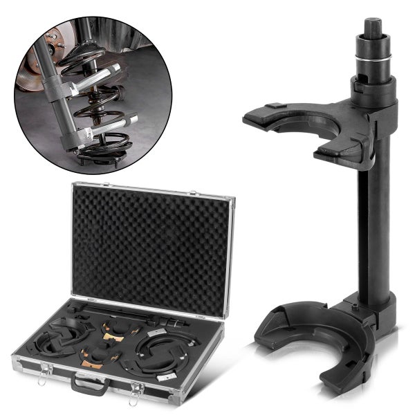 Federbein-Spannwerkzeug mit Koffer zur sicheren Federkompression