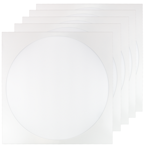 Mehrere runde LED Panel Blenden
