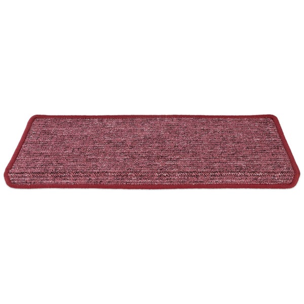 FLOORDIREKT Stufenmatte Alto - Selbstklebend - Rot - Rechteckig - 23,5 x 65 cm