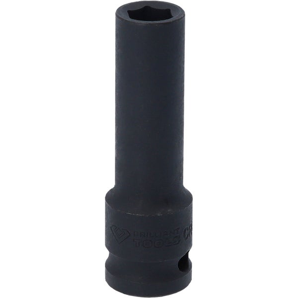 BRILLIANT TOOLS 1/2 Kraft-Stecknuss Sechskant 11 mm lang - BT022651
