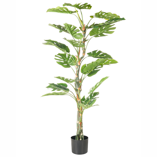 Künstliche Monstera Pflanze im Topf