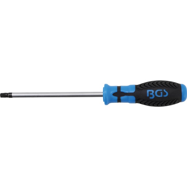 BGS Schraubendreher T-Profil (für Torx) mit Bohrung T40 Klingenlänge 150 mm - 7849-T40