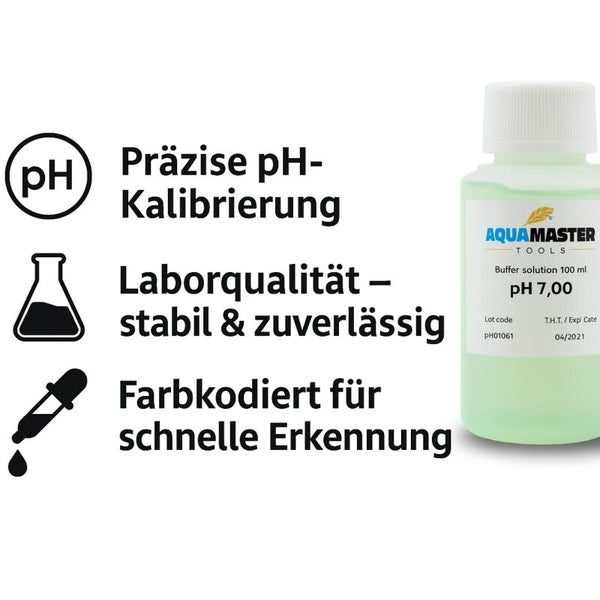 Aqua Master Tools Pufferlösung 100 Milliliter pH 7,00