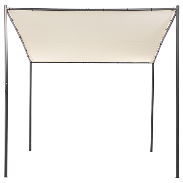 Pavillon VIMINO Metall 282 cm 294 cm Beige