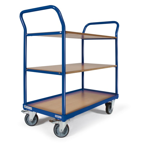 Transportwagen mit drei Ablageflächen