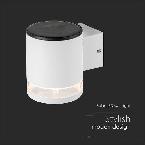 Solar LED Wandleuchte