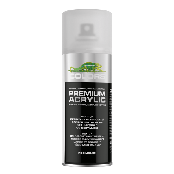 COLORS Premium Acrylic Sprühfarbe 400ml Klarlack Matt