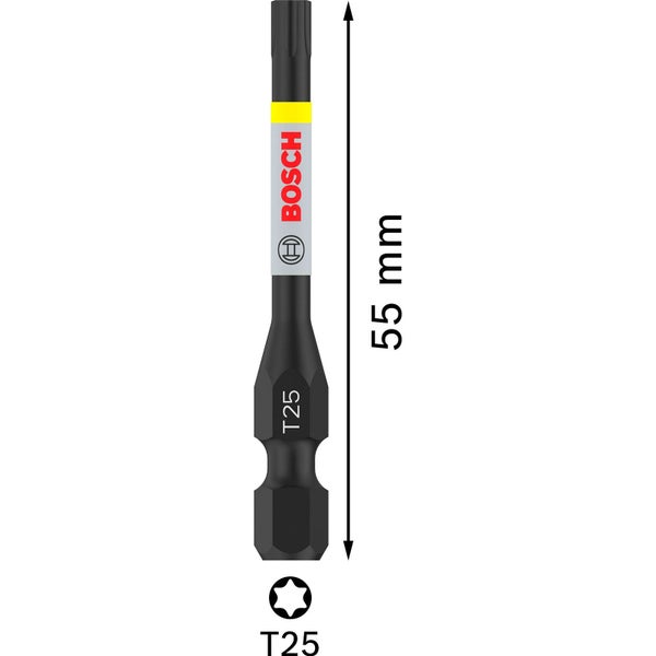 Bosch PRO Torx Impact Bit T25 55 mm 2-tlg. - 2608522531