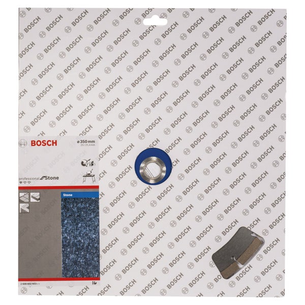Bosch Trennscheibe für Stein, 350 mm Durchmesser