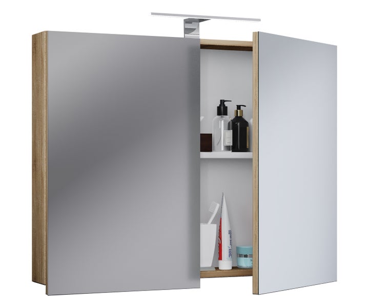Spiegelschrank Spiegel Badezimmer Badinos 60x80 cm