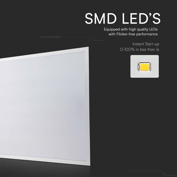 SMD LED Panel mit hochwertigen LEDs für flackerfreies Licht und sofortigem Start