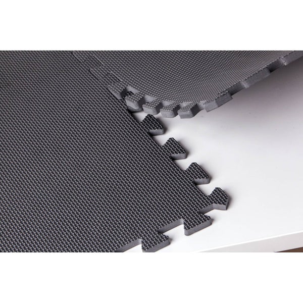 Bodenschutzmatten, grau, 500x500x8mm (8 Stück im Set = 2qm)