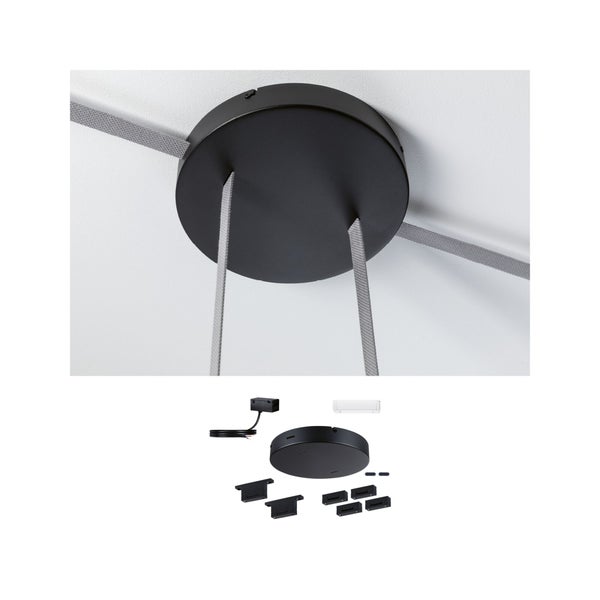 ULine Installationsset max 60W schwarz 230/48V