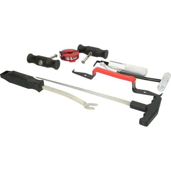 BRILLIANT TOOLS Windschutzscheiben-Ausbau-Satz 7tlg. - BT681100