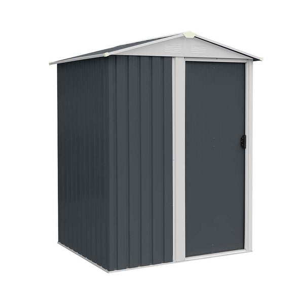 Home Deluxe - Geräteschuppen BOHIO - Größe: S - Maße 151 x 131 x 189 cm, Raumfläche 1,8 m², inkl. Fundament I Gerätehaus Gartenschuppen Gartenschrank