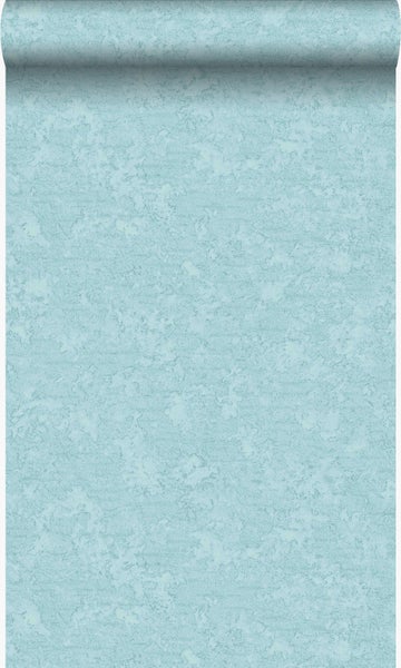 Origin Wallcoverings Tapete Uni Eisblau - 53 cm x 10,05 m - 345944