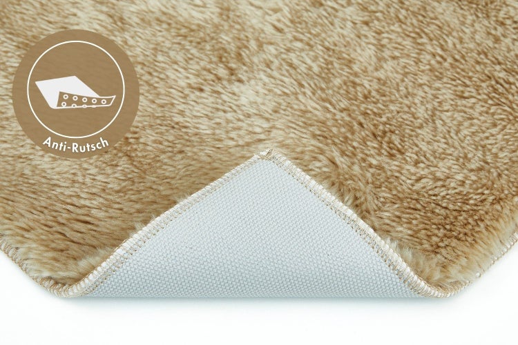 Badematten Set Florida bestehend aus zwei Badematten 40 x 60 cm und 60 x 100 cm in Taupe