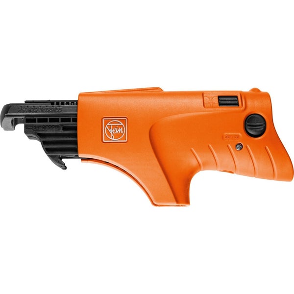 Fein Logo. Abisolierwerkzeug mit Kabelschneider