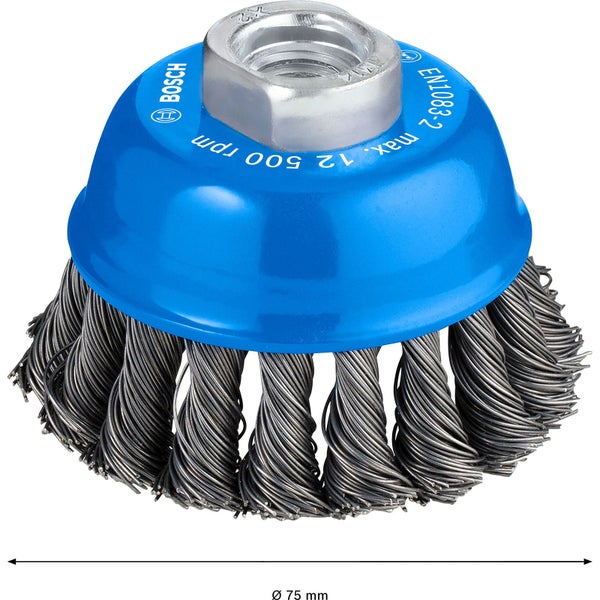 Drahtbürste 75 Millimeter Durchmesser